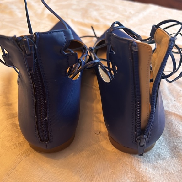 Madeline tie up Flats - Picture 3 of 6